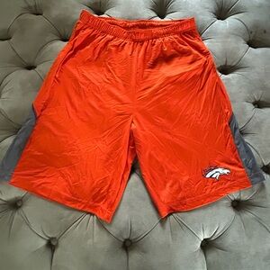 NFL Team Apparel Orange TX3 Cool Shorts